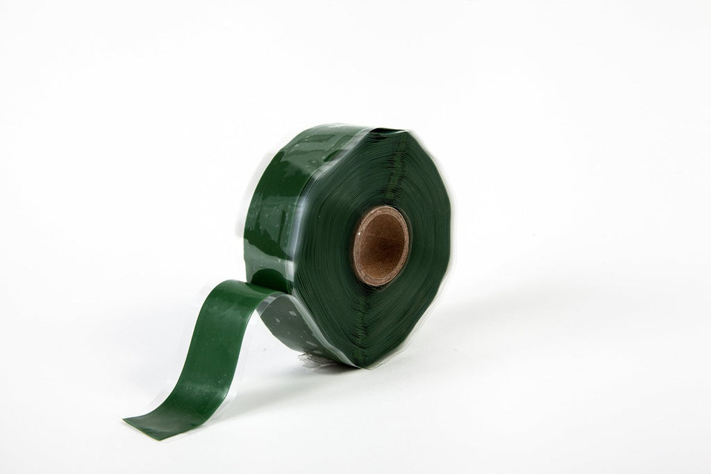 Green 1" x 36' Self-Fusing Silicone Tape